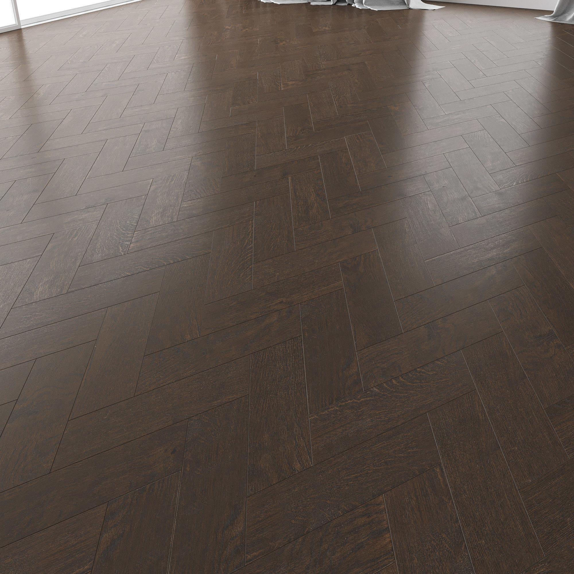  Parquet Oak Lawson Brushed set 5 3D model_1