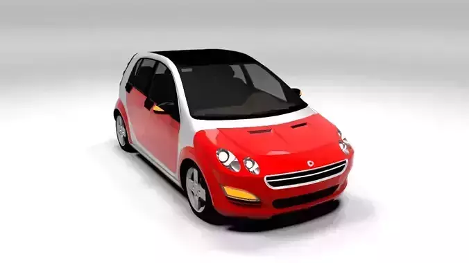 SMART FORFOUR LOWPOLY