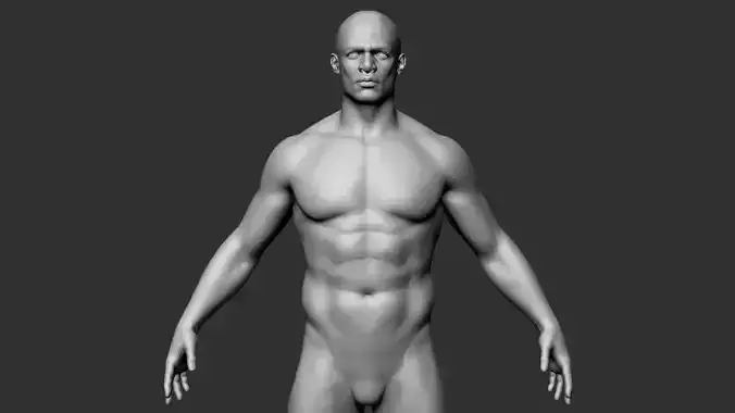 African Male Basemesh