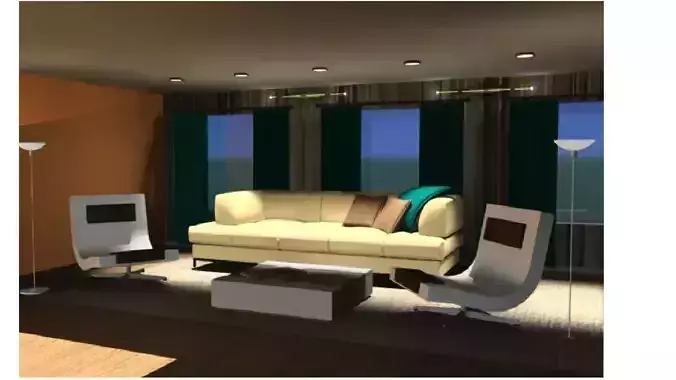 Living room interiors