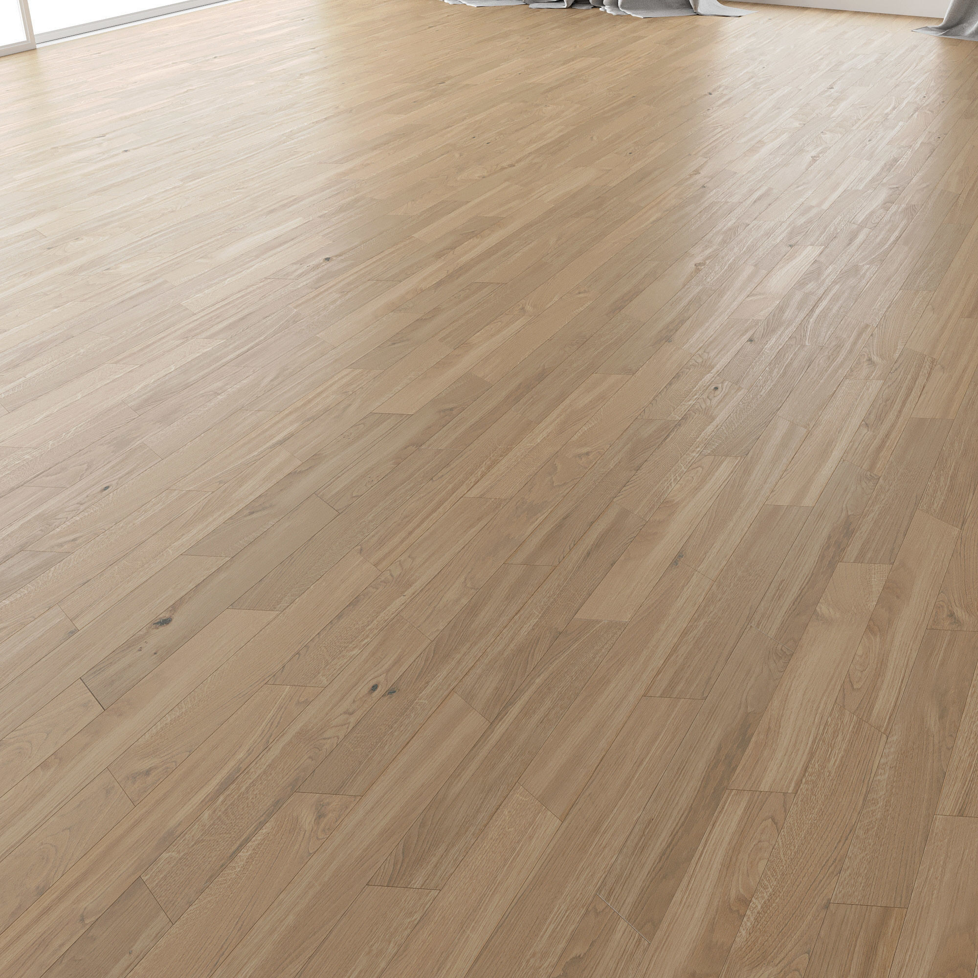 Parquet Oak Molasses Sanded set 7 3D model_2