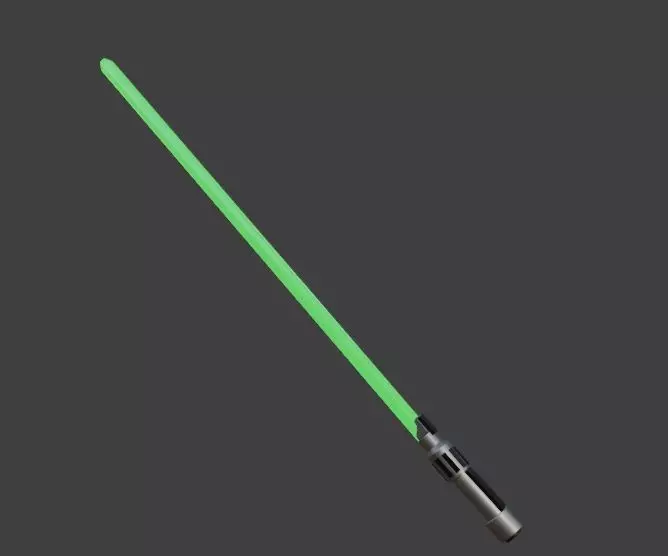 Laser Sword 3D model_0