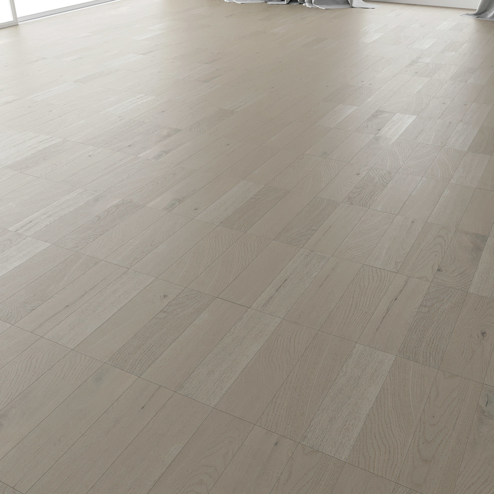 arquet Oak Mist New Firestop set 3 3D model_1