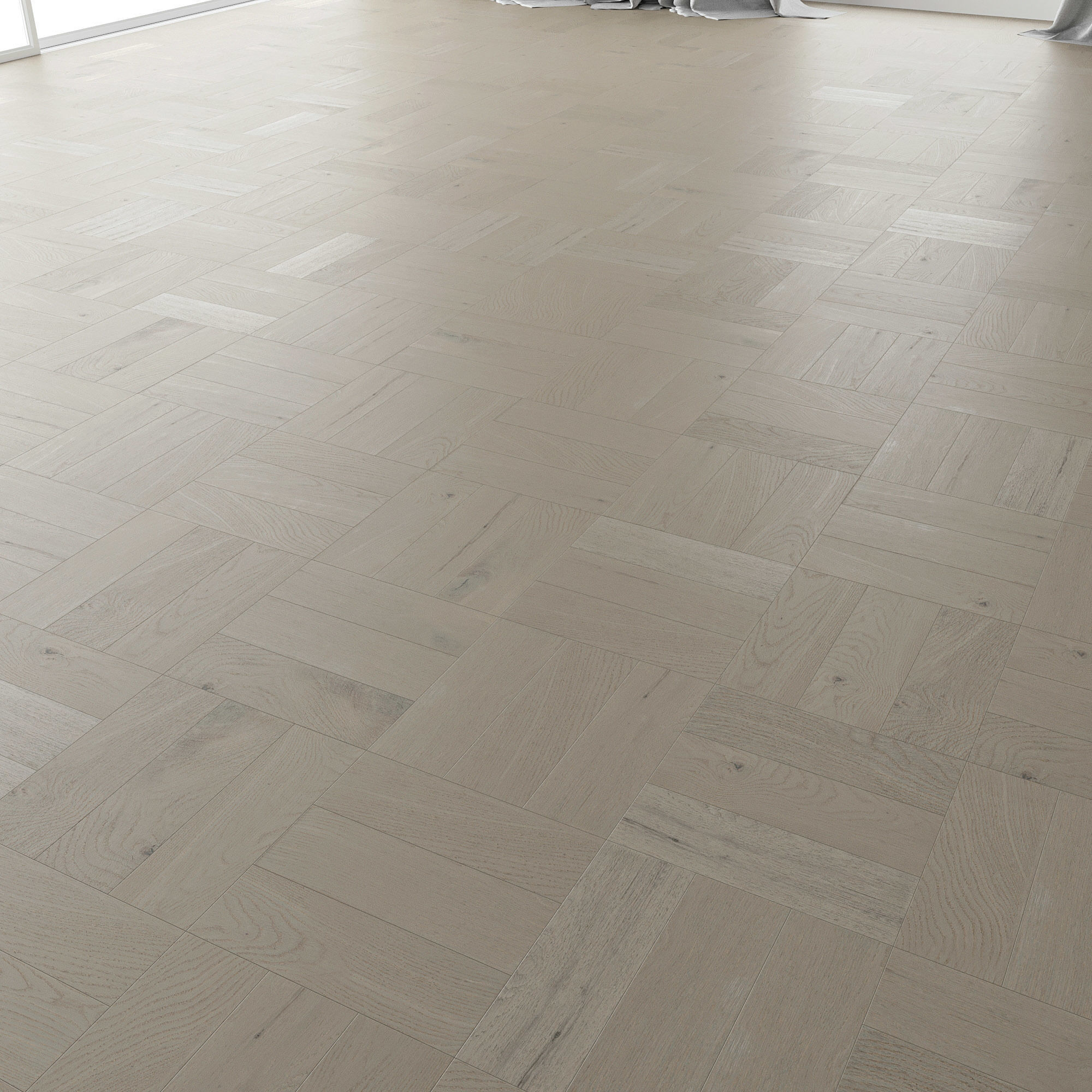 arquet Oak Mist New Firestop set 3 3D model_3