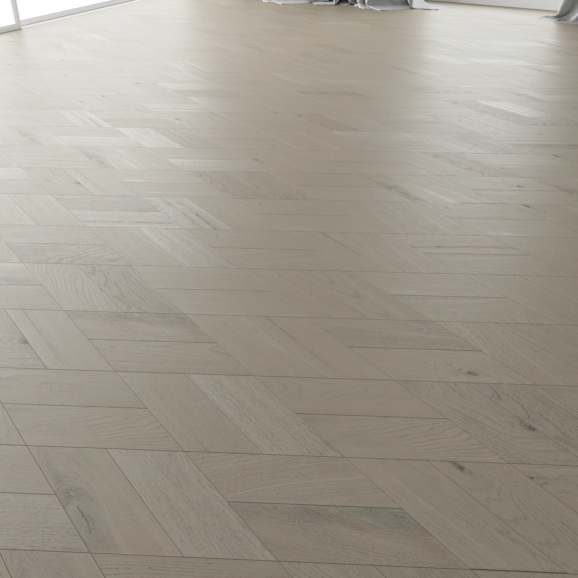 Parquet Oak Mist New Firestop set 5 3D model_1