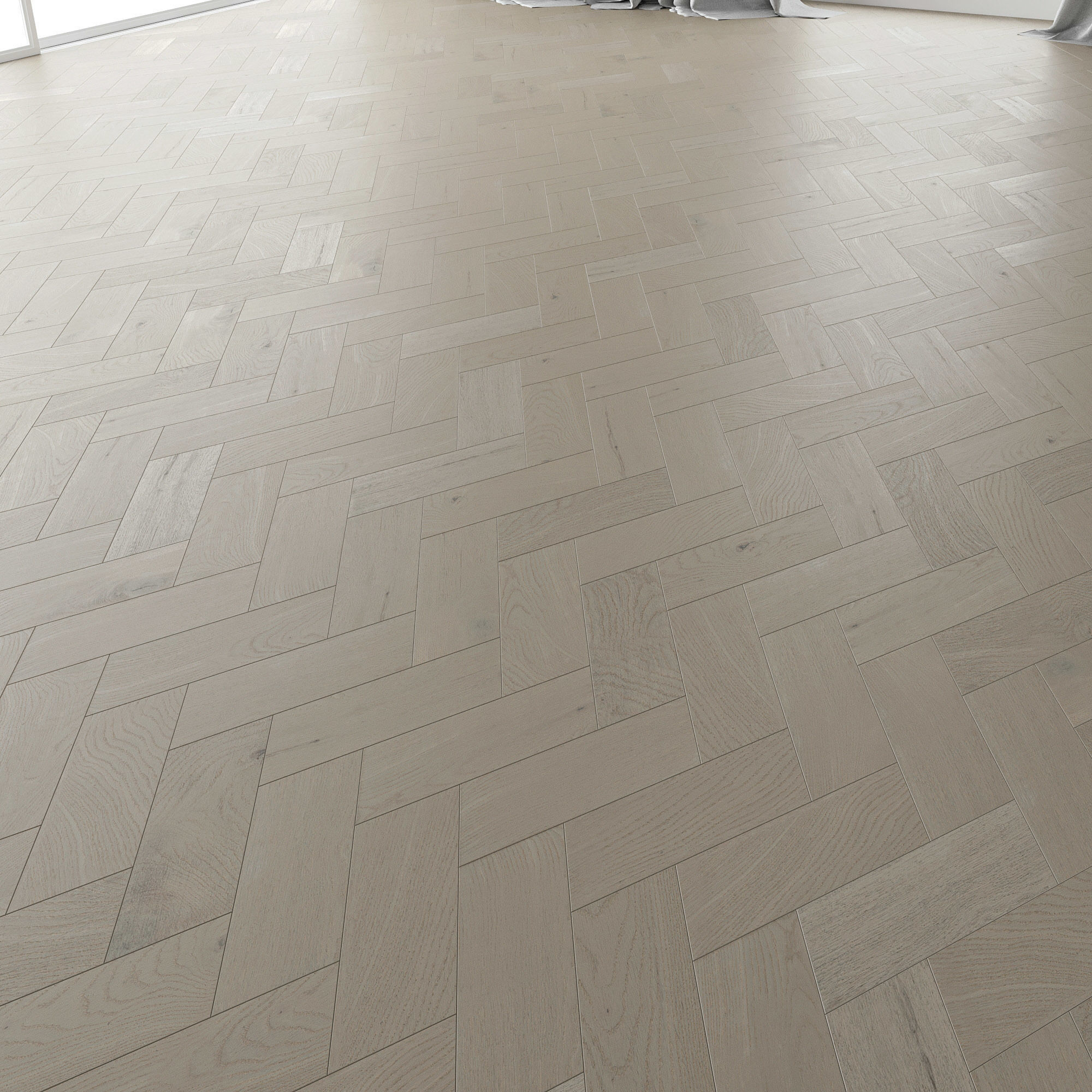 Parquet Oak Mist New Firestop set 5 3D model_3