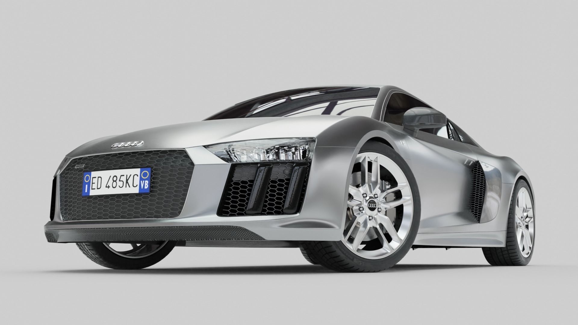 Audi R8 2016 3D model_8