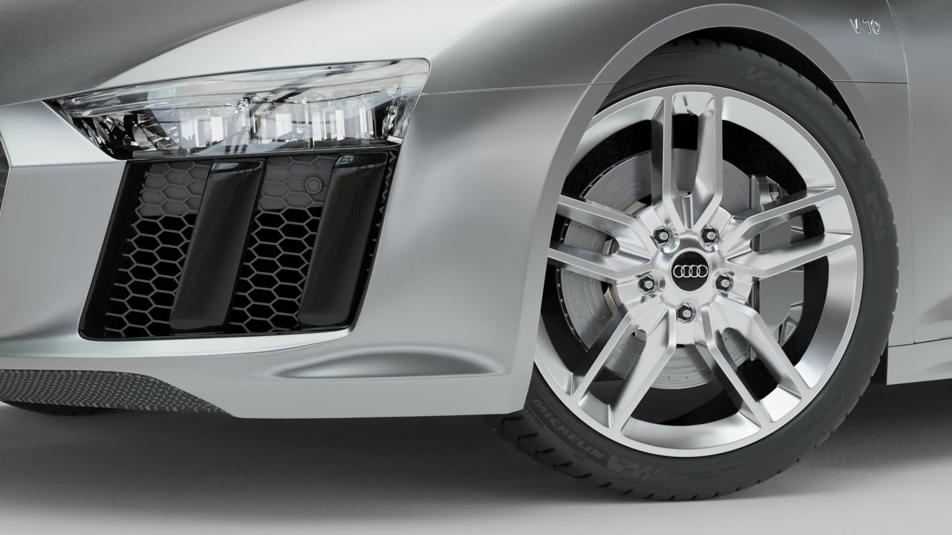 Audi R8 2016 3D model_2