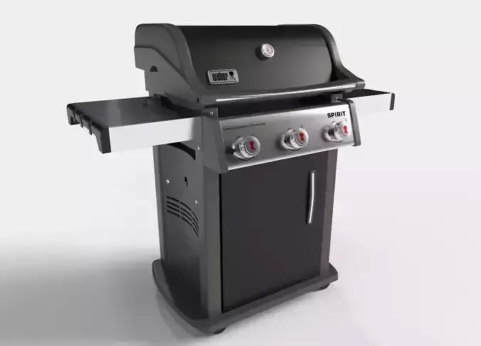 Weber Spirit  E-31  3-Burner Grill with Cabinet