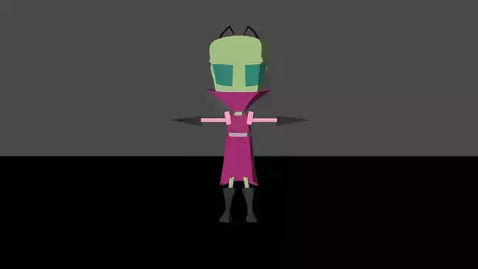 Invader Zim-Unrigged