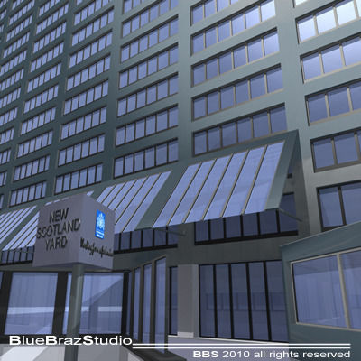 New Scotland Yard 3D model_3