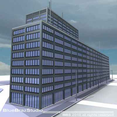 New Scotland Yard 3D model_5
