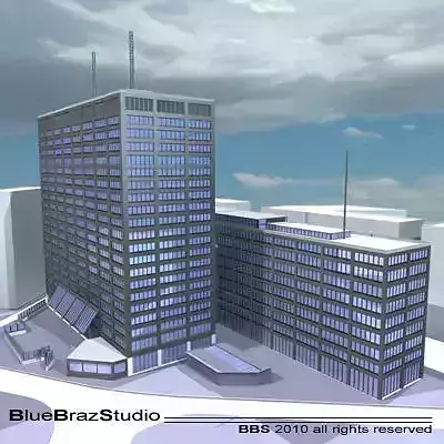 New Scotland Yard 3D model