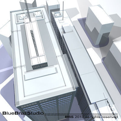 New Scotland Yard 3D model_9