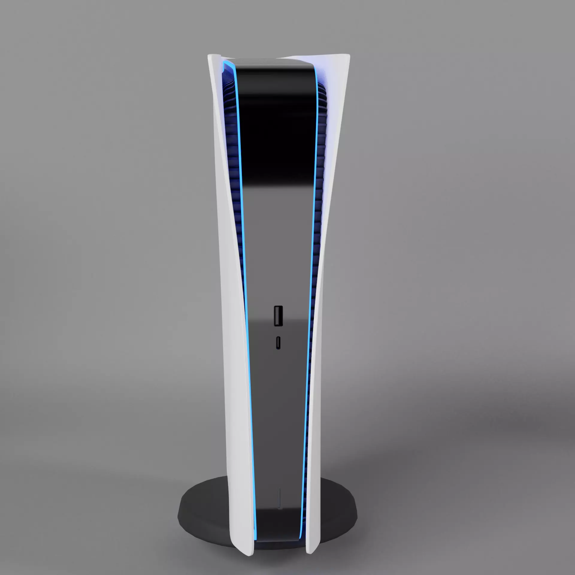 PlayStation 5 PS5 3D model
