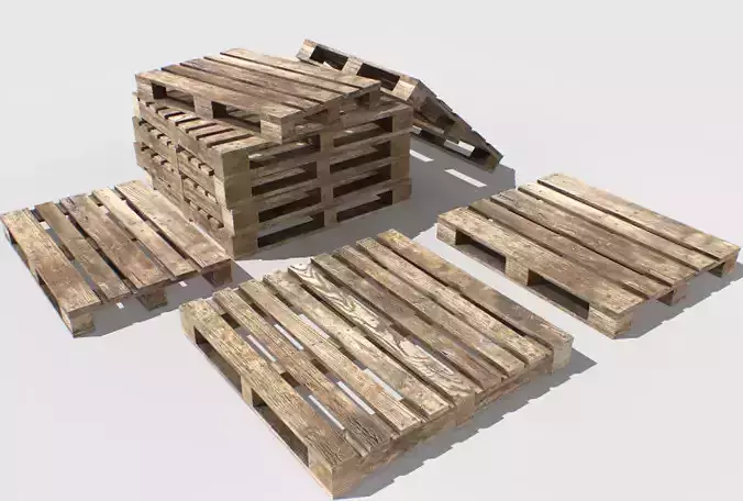 Industrial Wooden Pallet 3