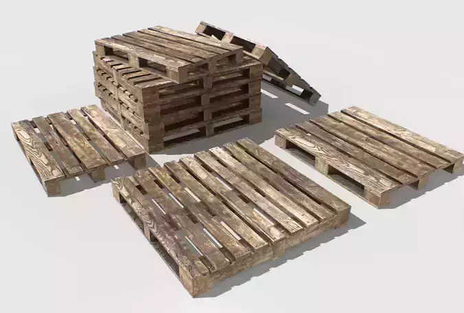 Industrial Wooden Pallet 4