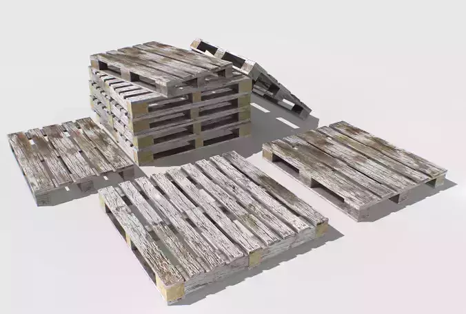 Industrial Wooden Pallet 7