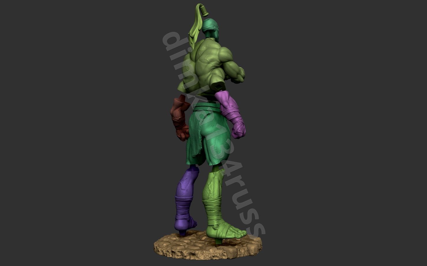 Goro mortal kombat  3D print model_4