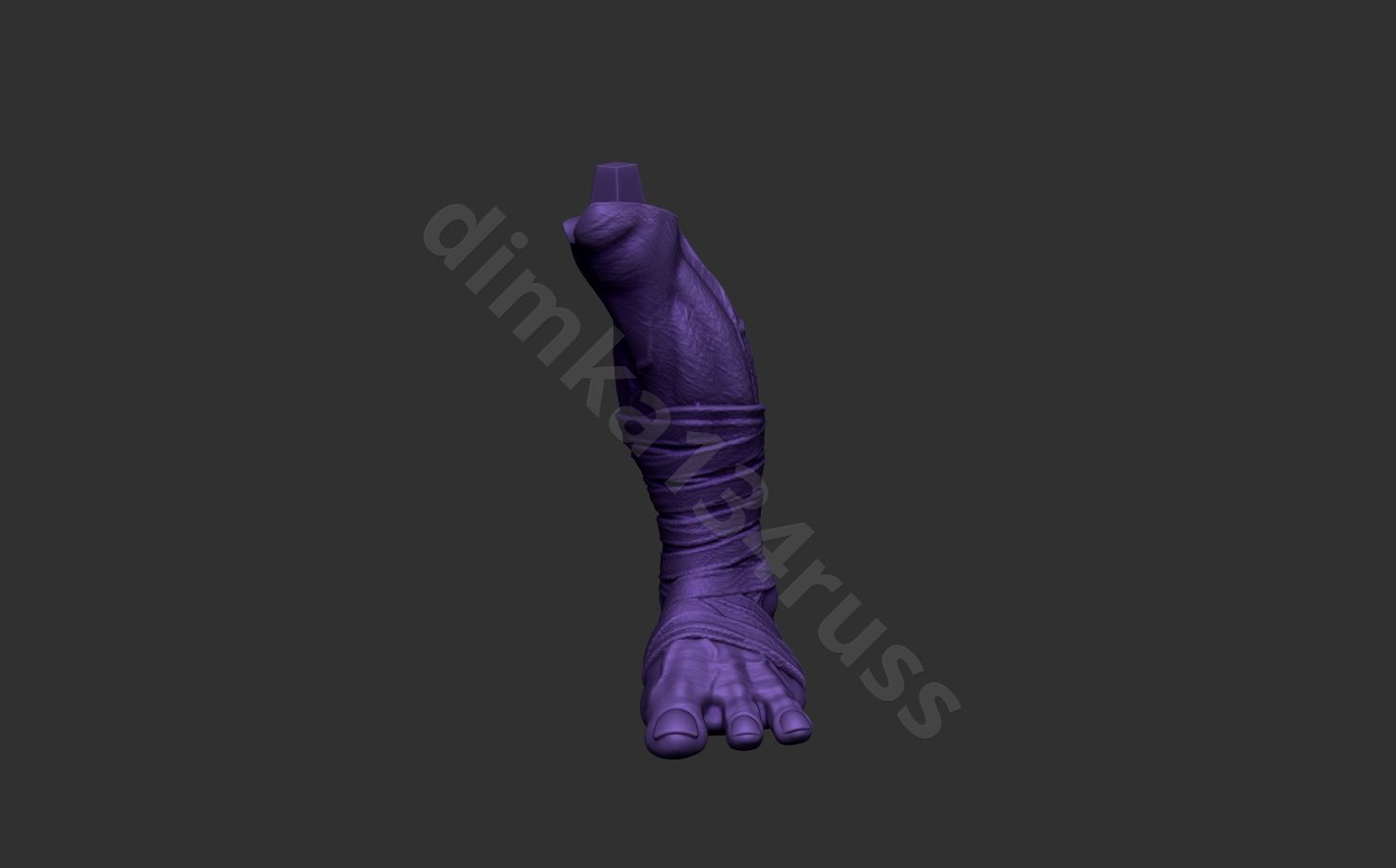 Goro mortal kombat  3D print model_11