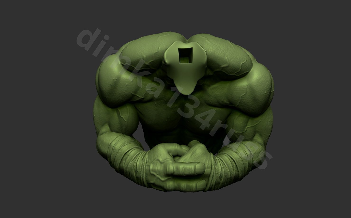 Goro mortal kombat  3D print model_25