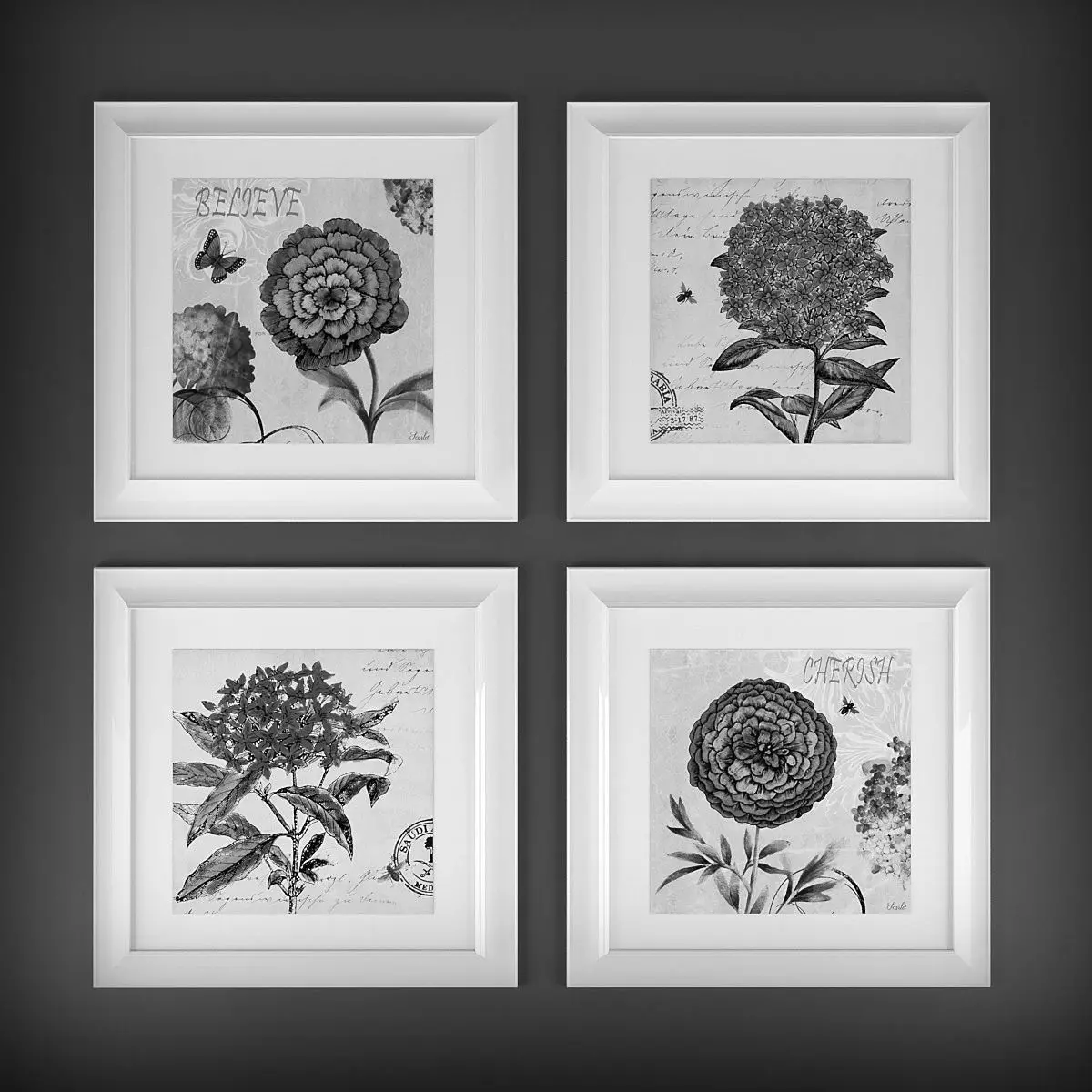 Picture Frames 3D model_0