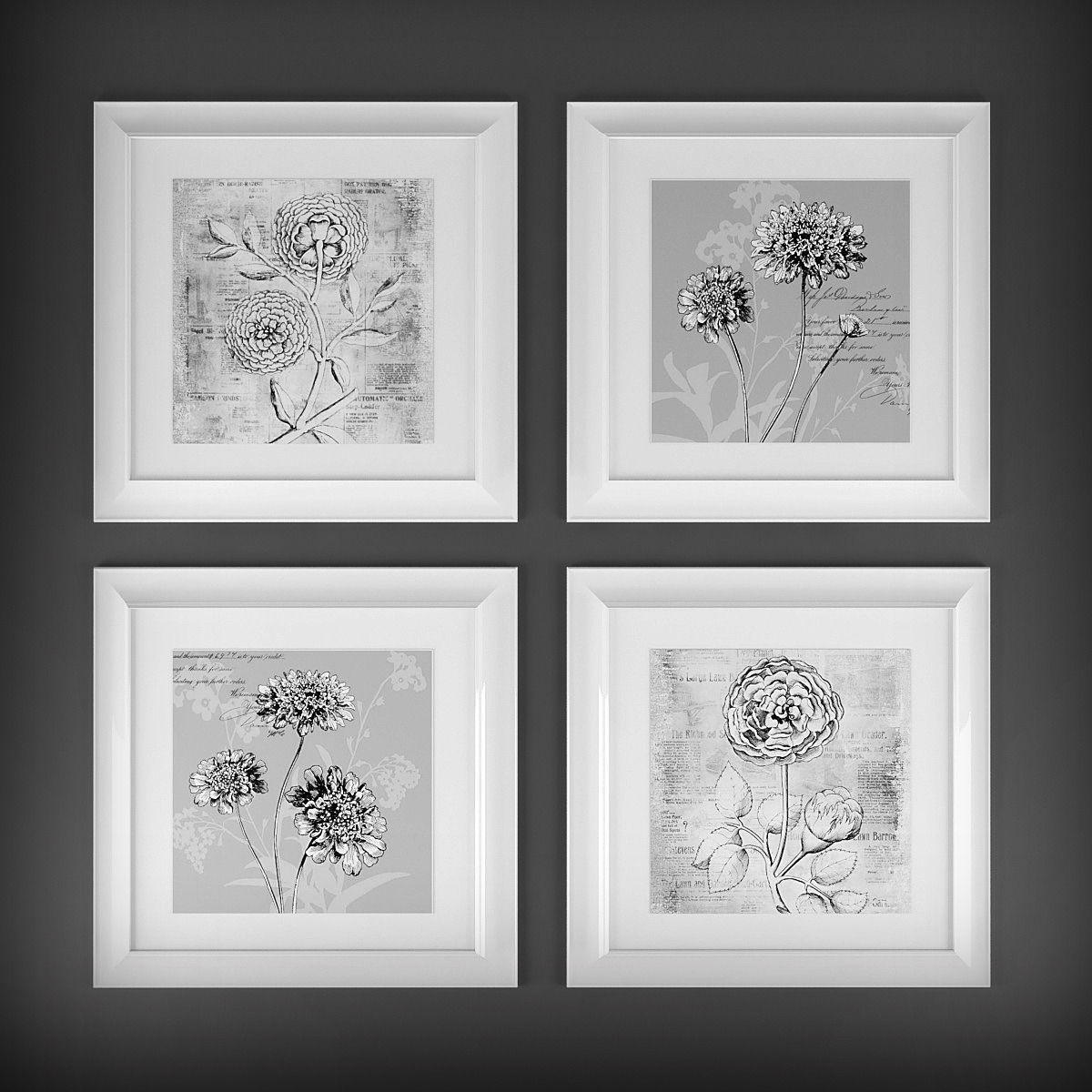 Picture Frames 3D model_1