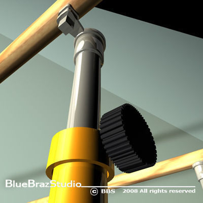 parallel bars 01 3D model_3