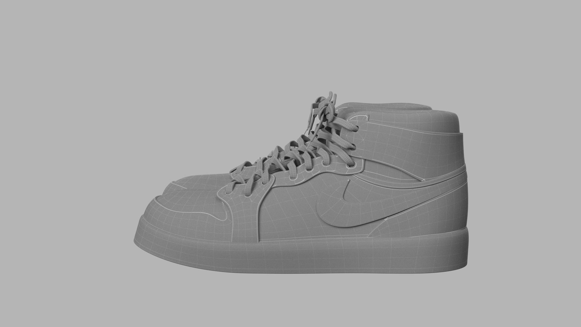 NIKE Air Jordan 1  3D model_7