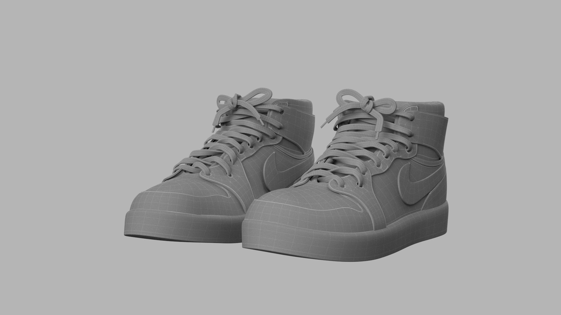 NIKE Air Jordan 1  3D model_11