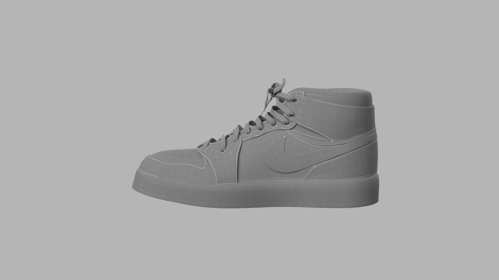 NIKE Air Jordan 1  3D model_9