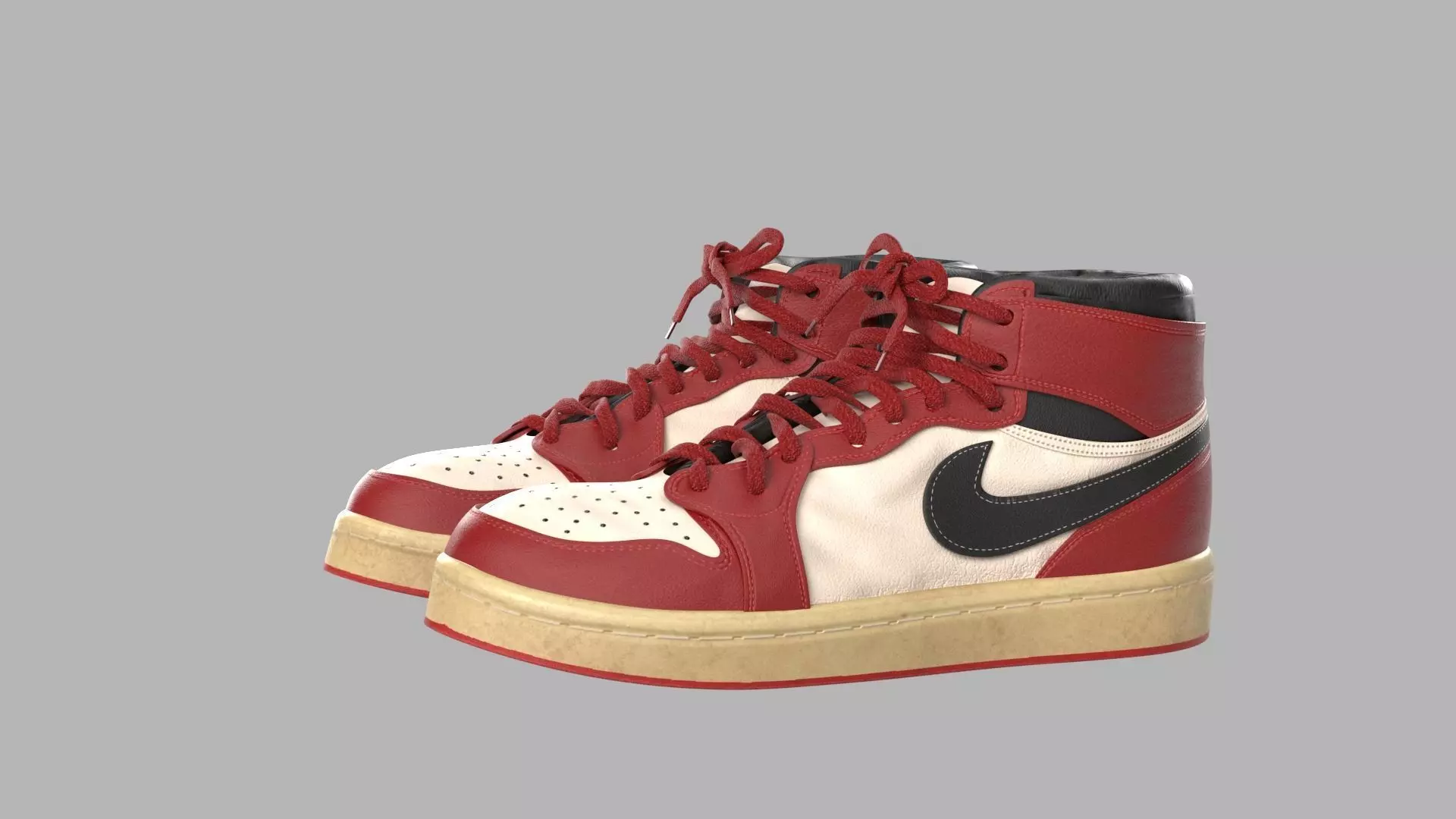 NIKE Air Jordan 1  3D model_0