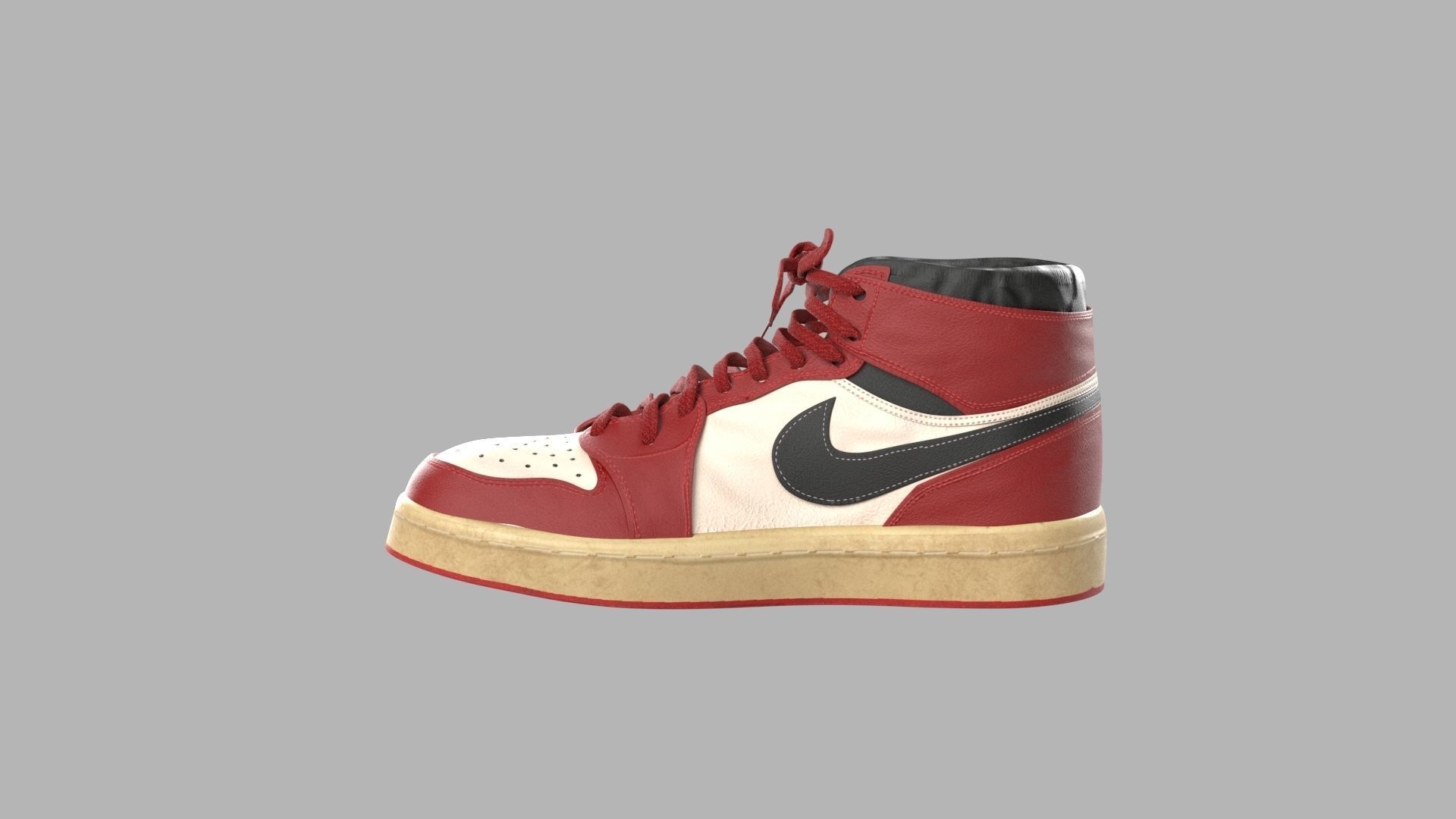 NIKE Air Jordan 1  3D model_5