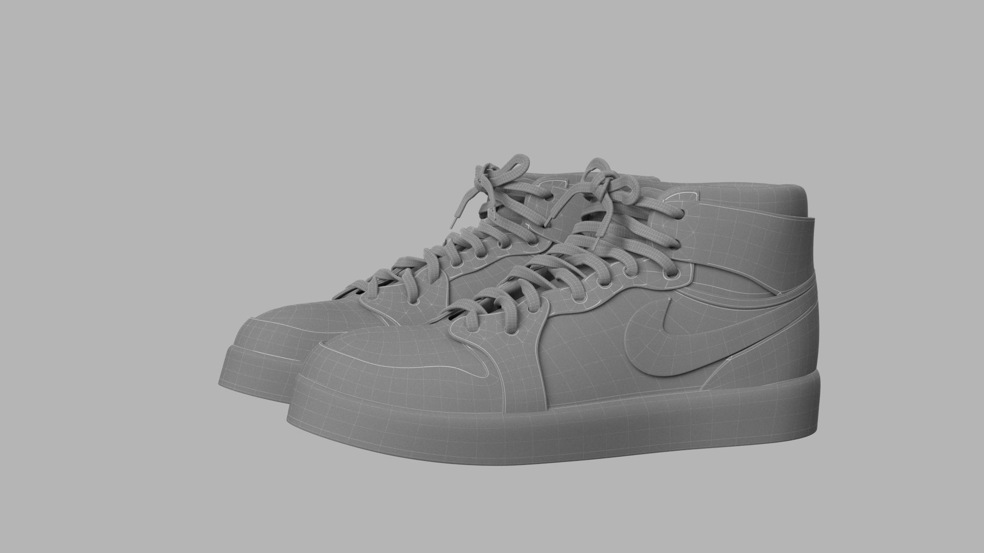 NIKE Air Jordan 1  3D model_10