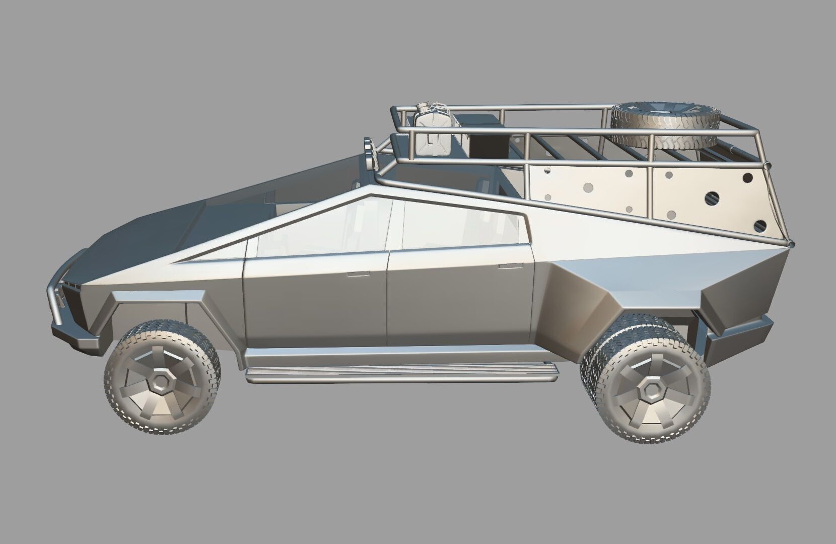 Tesla Cybertruck Off-Road 3D model_7