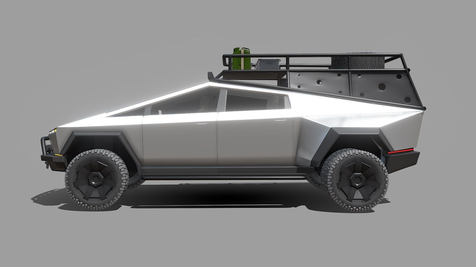 Tesla Cybertruck Off-Road 3D model_9