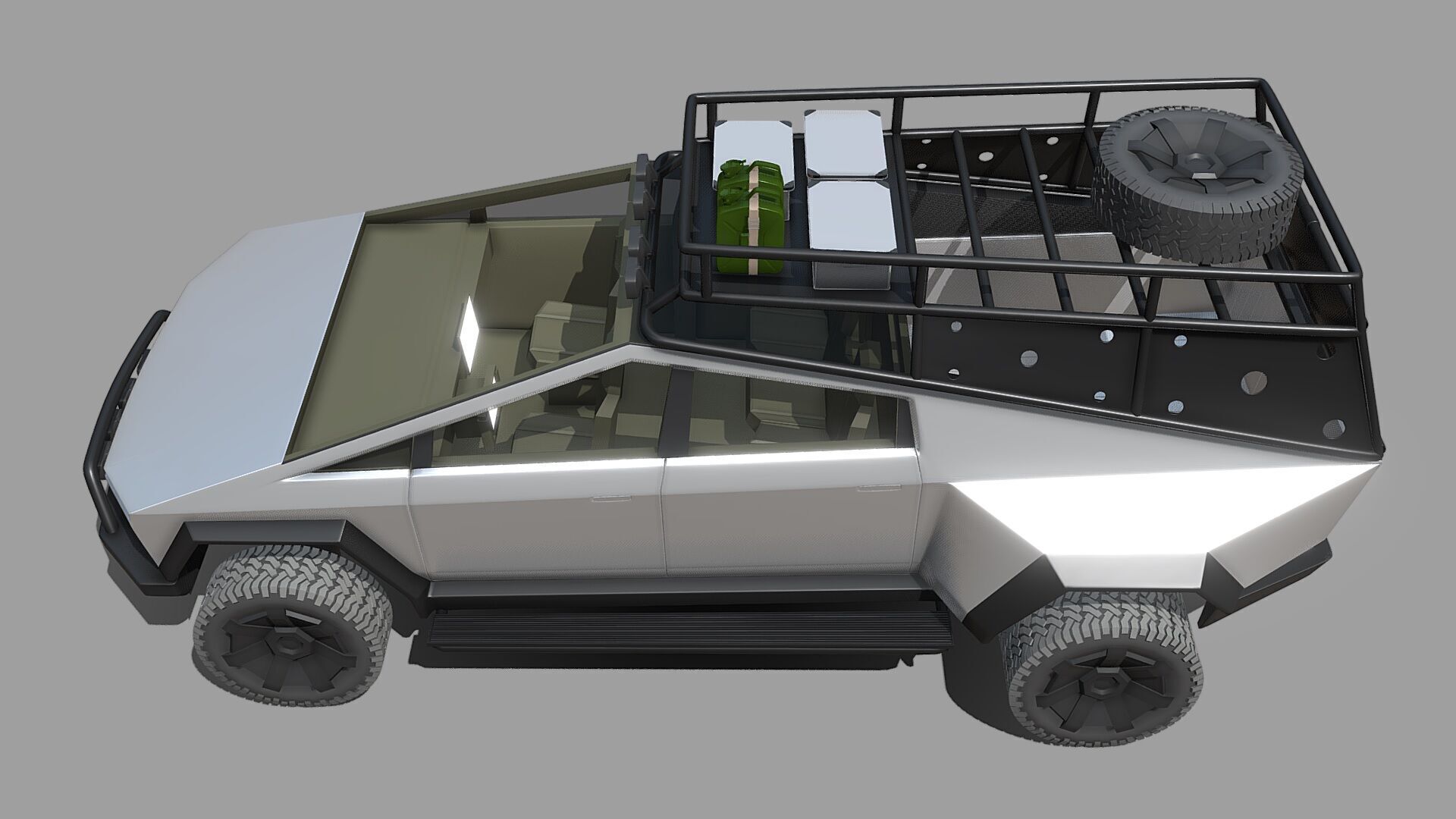 Tesla Cybertruck Off-Road 3D model_2