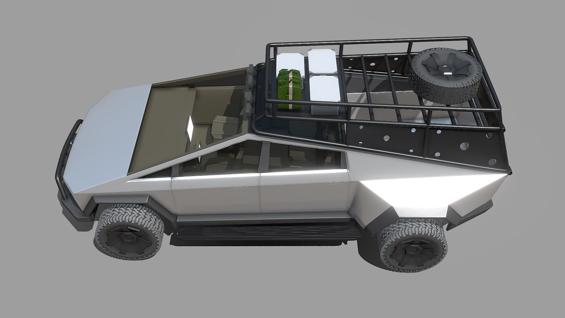 Tesla Cybertruck Off-Road 3D model_5