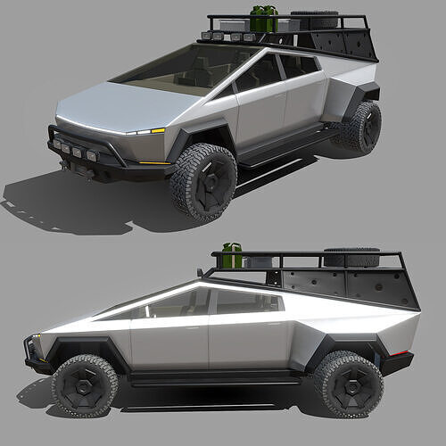 Tesla Cybertruck Off-Road 3D model
