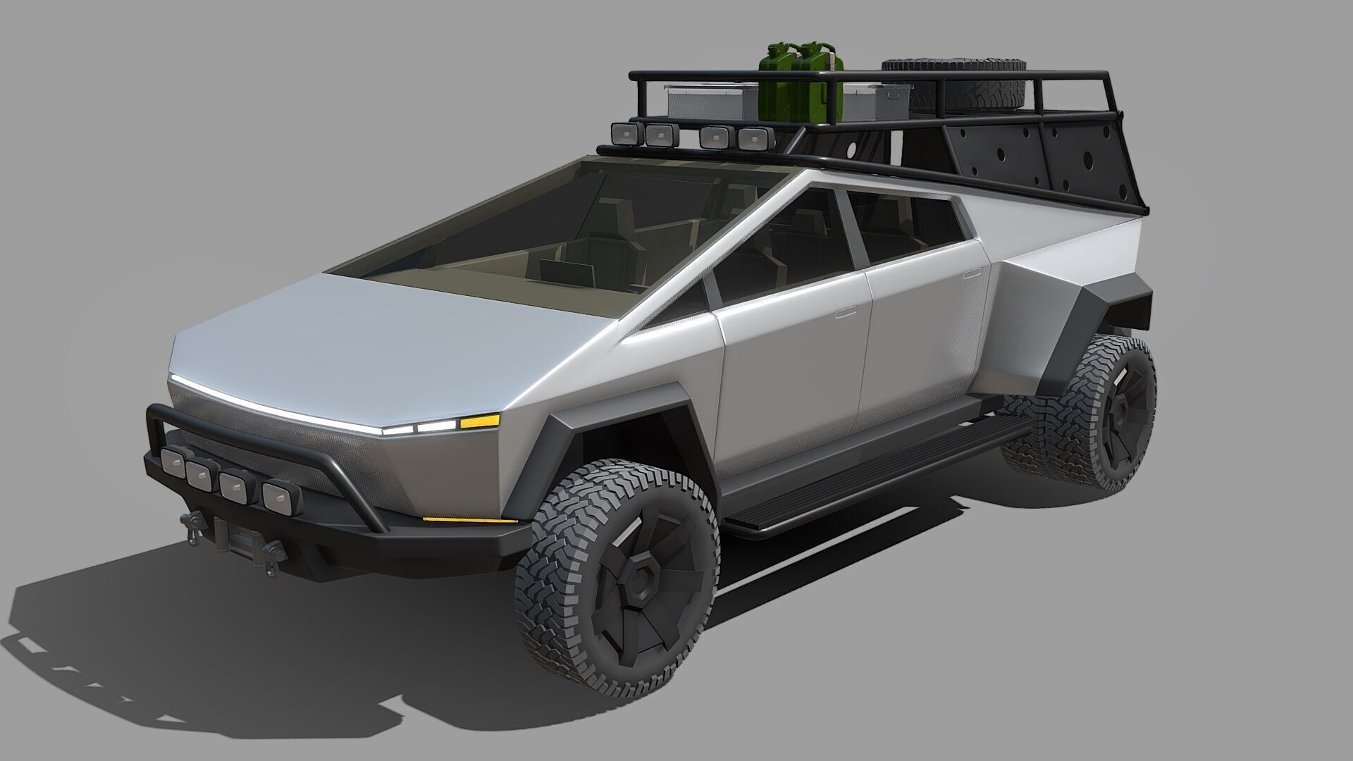 Tesla Cybertruck Off-Road 3D model_10