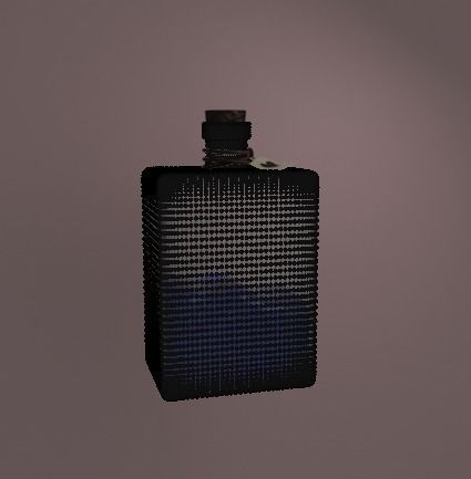 3d Model Rectangle Potion Bottle 3D model_4
