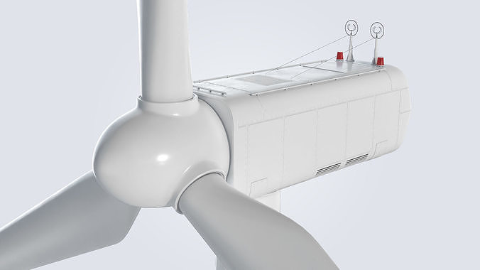 Wind Turbine 3D model