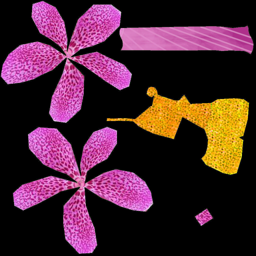 Vase with Flower 3D model_15