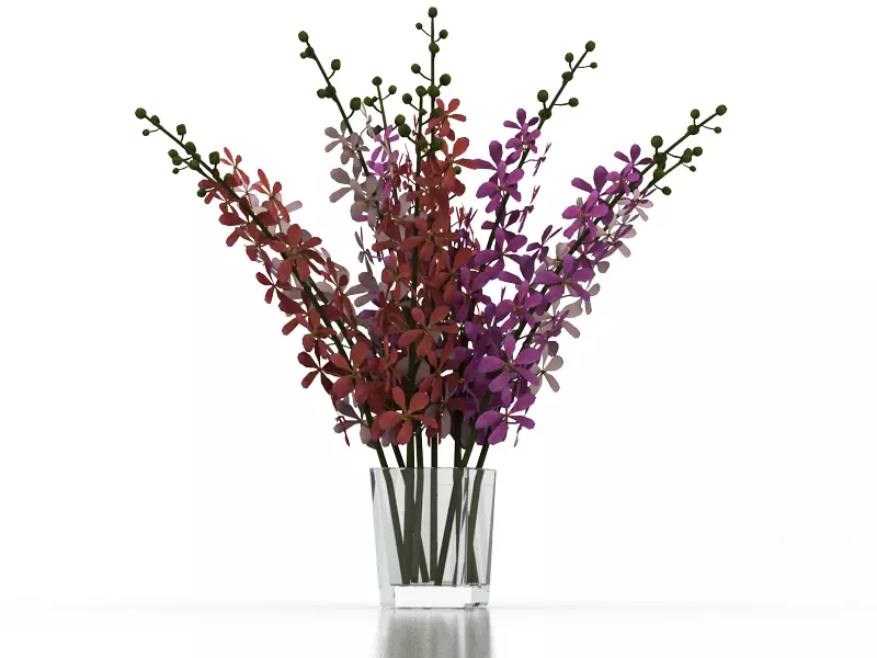 Vase with Flower 3D model_0