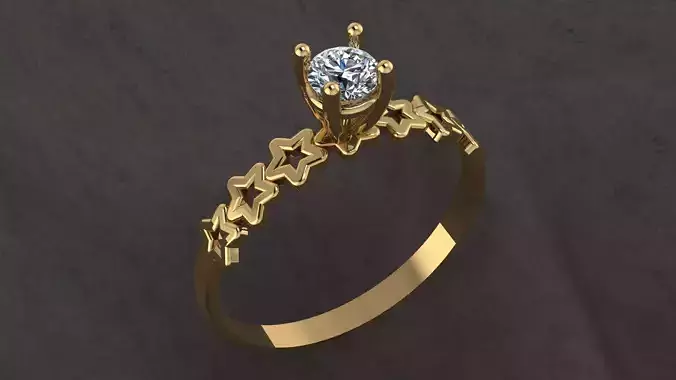 Solitare Ring 