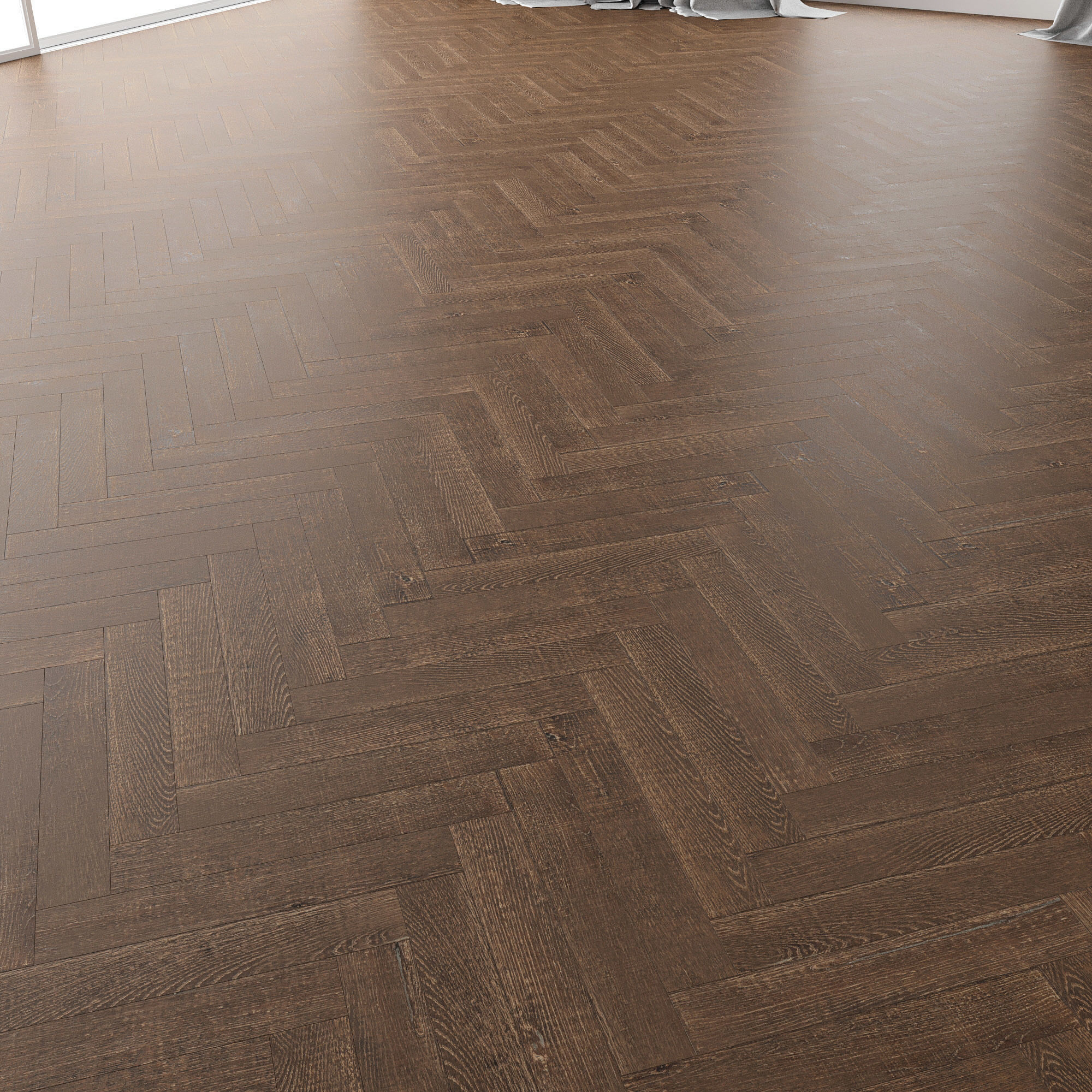 Parquet Oak Rotec Wildwood set 2 3D model_1