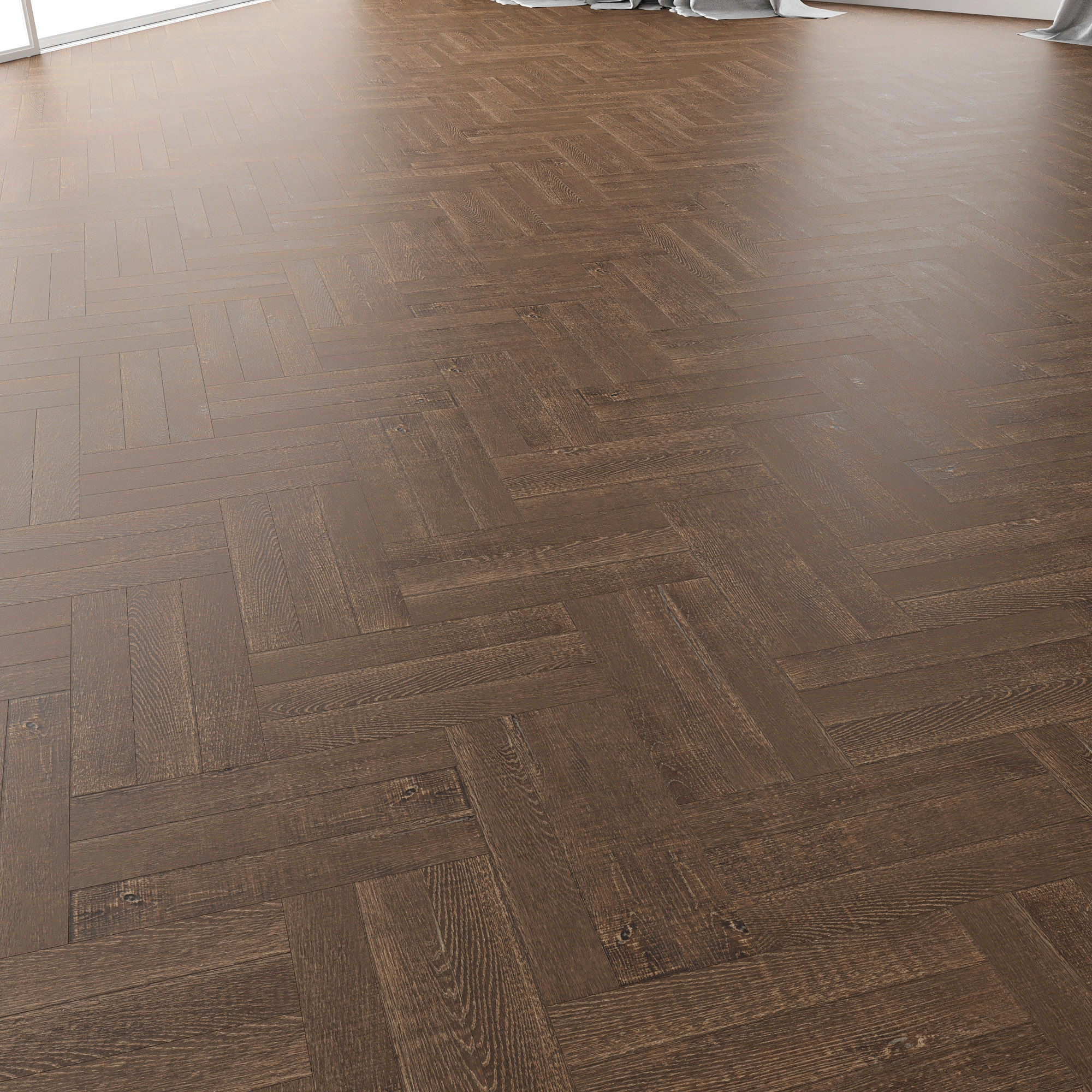 Parquet Oak Rotec Wildwood set 2 3D model_3