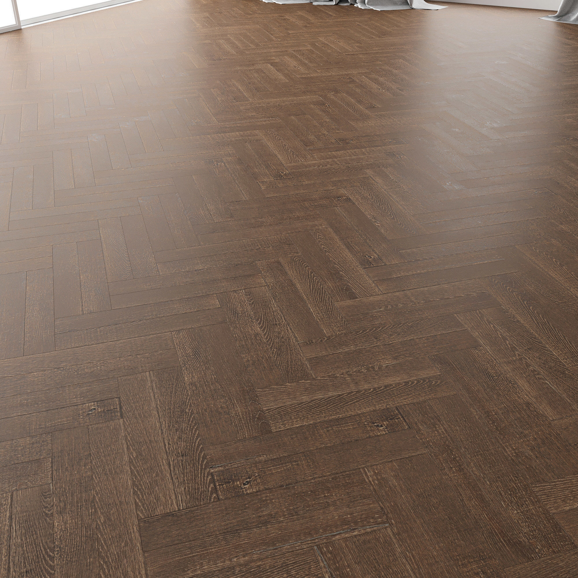 Parquet Oak Rotec Wildwood set 2 3D model_2