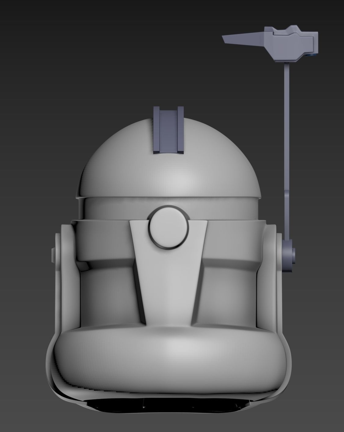 Star Wars Clone Commander Wolffe Helmet Season 4 3D print model_4