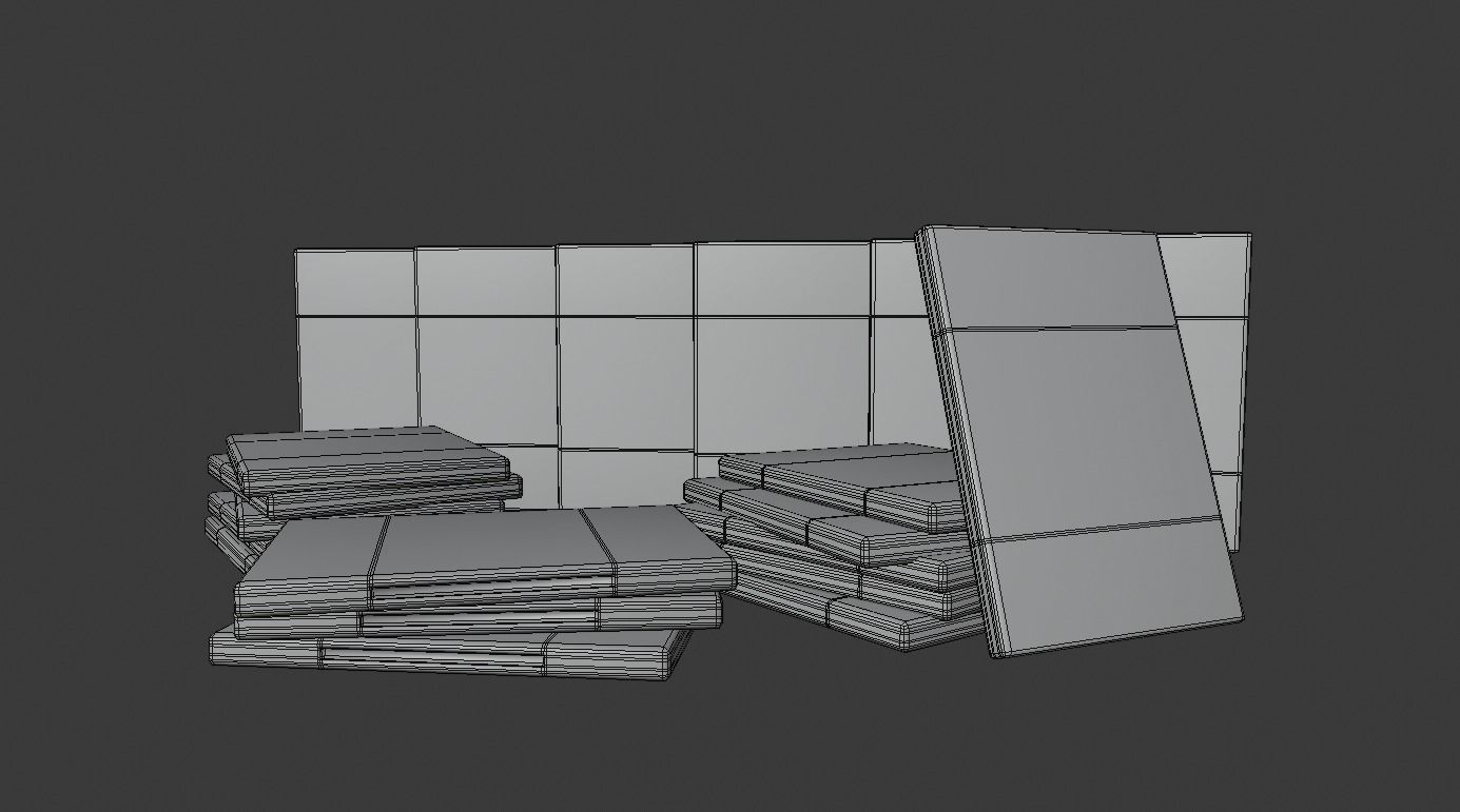 Vol2 DVD Pack of 20 PC PS4 Popular Games Low-poly 3D model_11